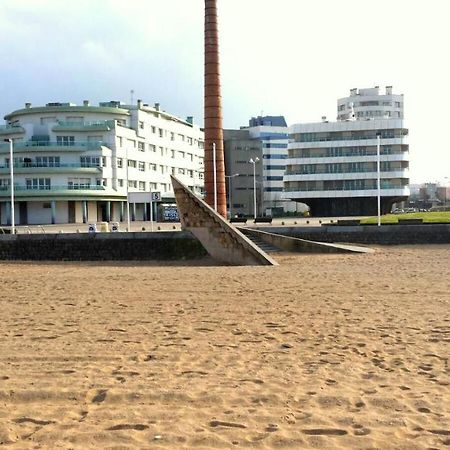 Apartamento Playa Poniente Gijón Zewnętrze zdjęcie