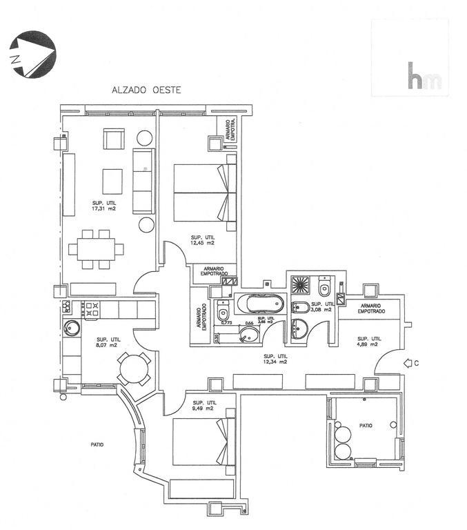Apartamento Playa Poniente Gijón Zewnętrze zdjęcie